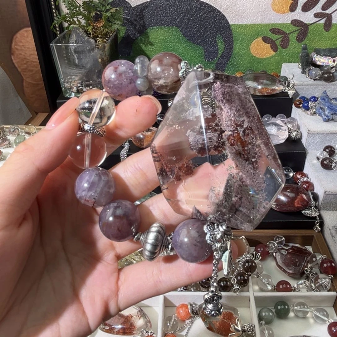 ****靜水晶合金手链手串