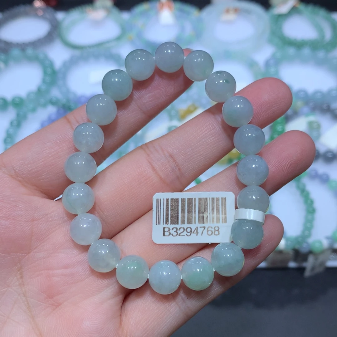 未镶嵌手串翡翠天然