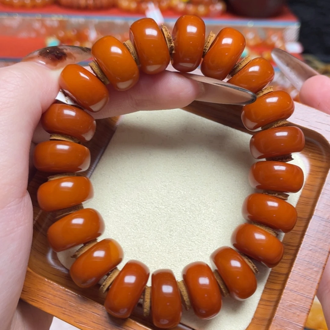 蜜蜡未镶嵌颈饰手串