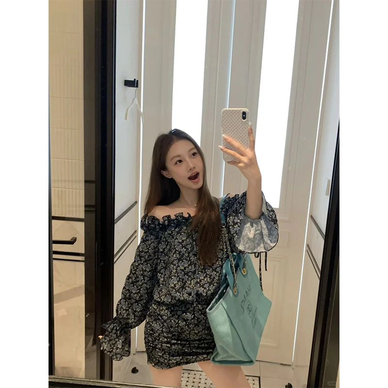 2025韩系春夏季性感纯欲气质时尚修身高级感收腰显瘦包臀连衣裙女