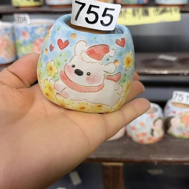 手工制作多肉花盆