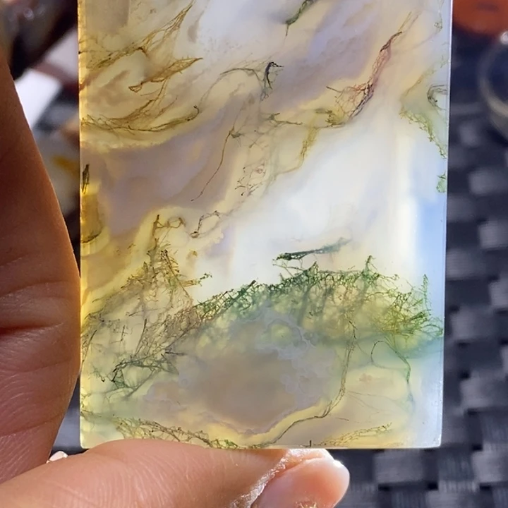 玛瑙/玉髓颈饰足银镀金镶嵌村*