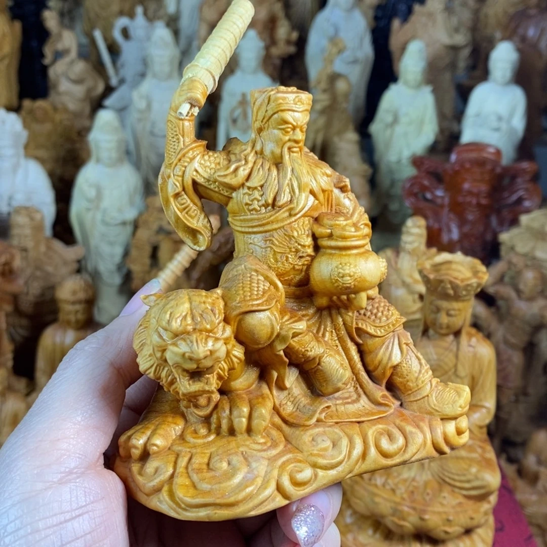 木赵公明10高崖柏微瑕