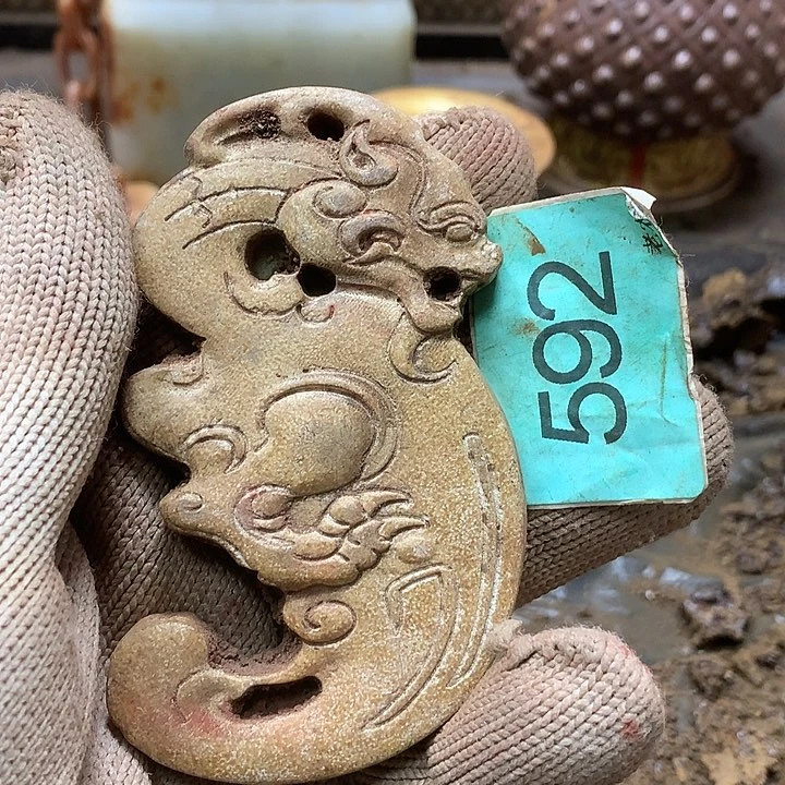 未镶嵌和田玉挂件