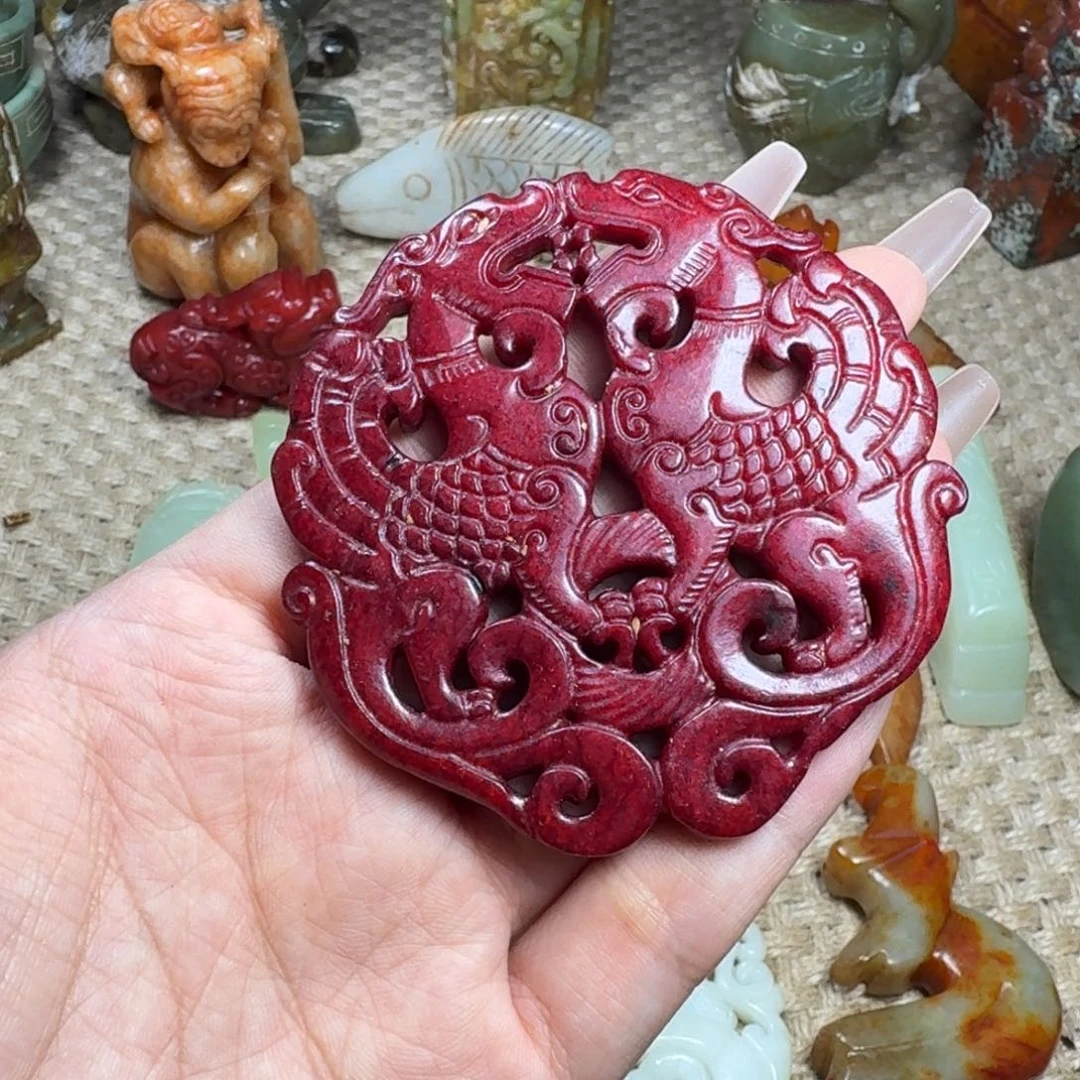 白玉菩提吊坠挂件