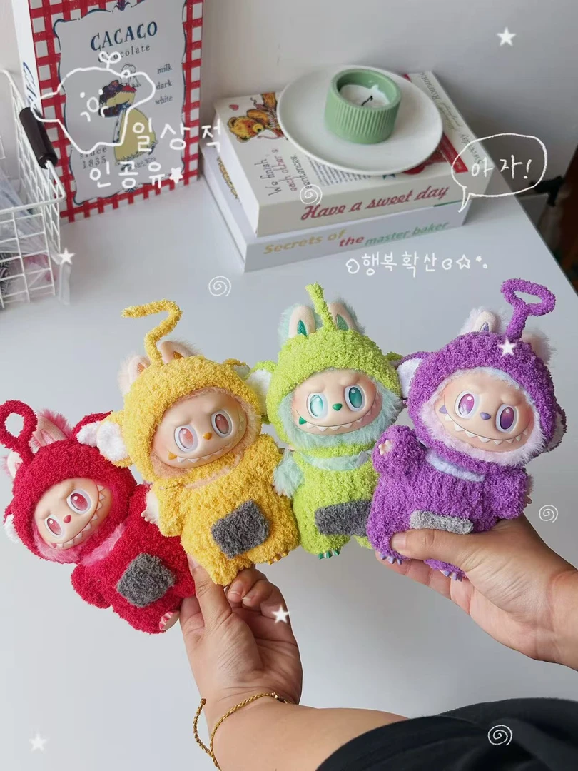 原创纯手工拉布布天线宝宝可爱针织娃衣