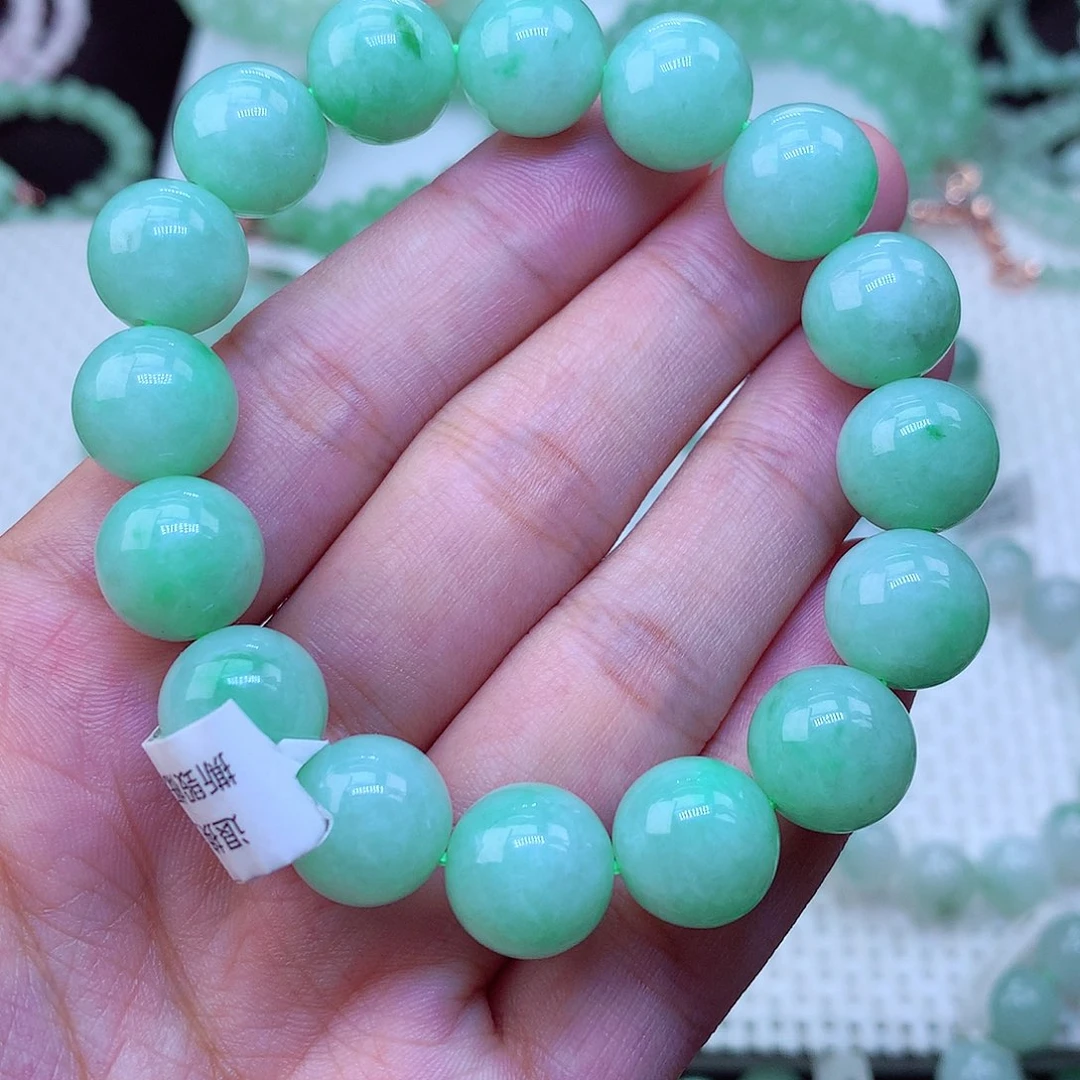 翡翠未镶嵌毛衣链