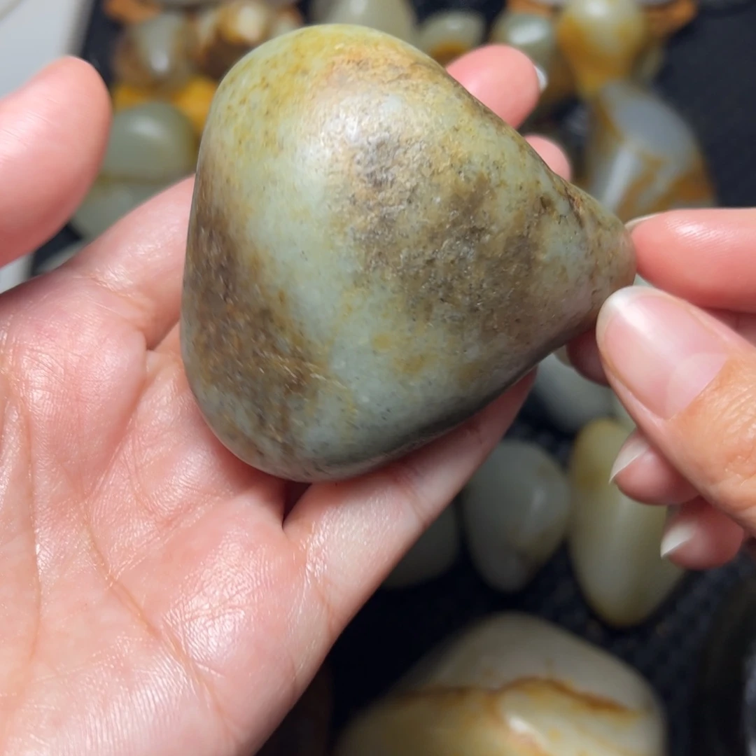 和田玉未镶嵌挂件1