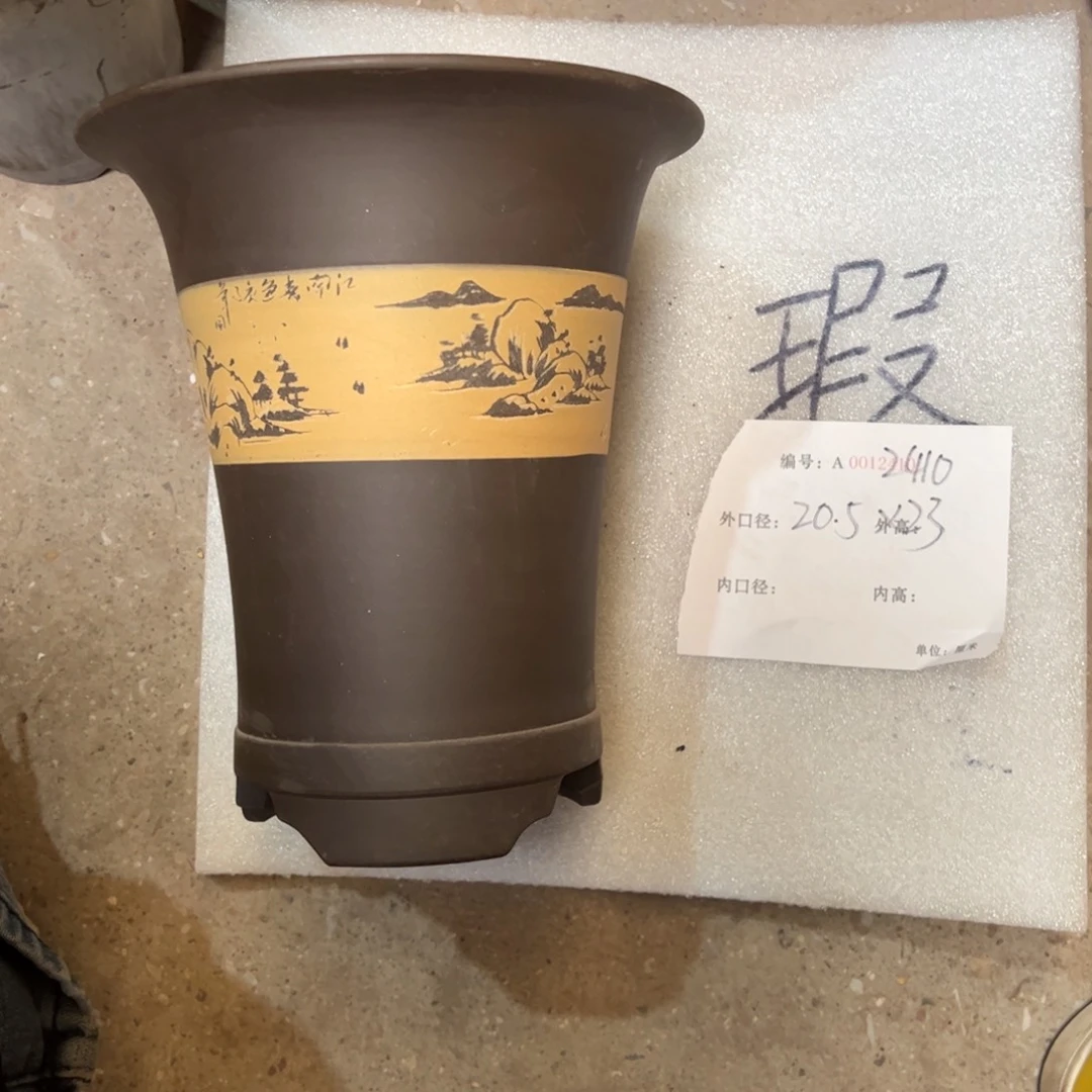 紫砂花盆紫砂花盆