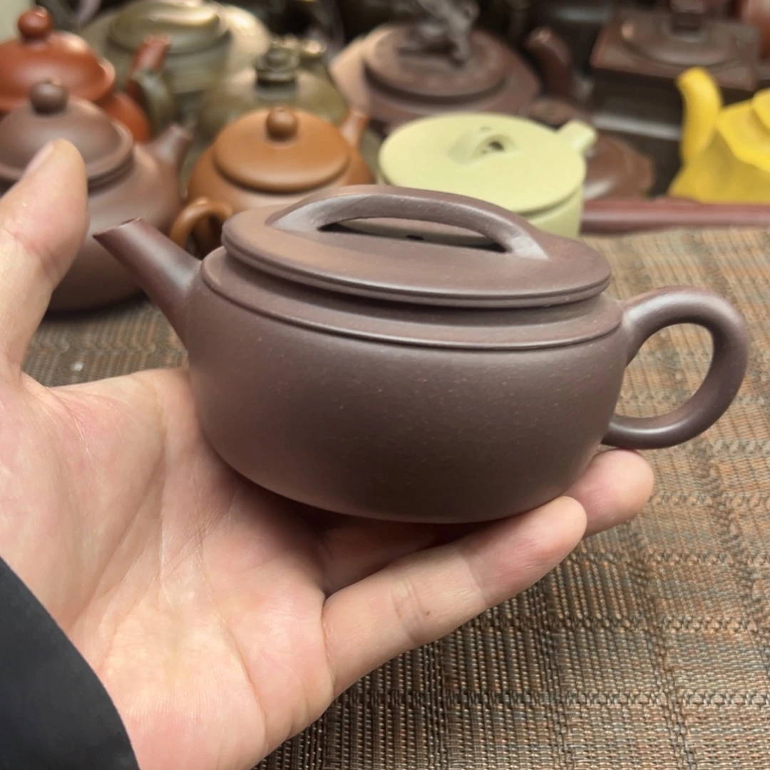 茶壶紫砂宜兴原矿紫砂壶150毫升容量