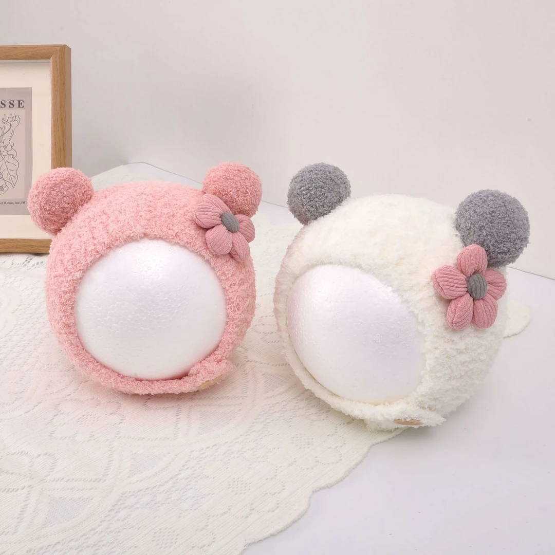 秋冬婴儿婴幼儿帽子宝宝包头护耳绒帽保暖女童家庭日用必备品百货