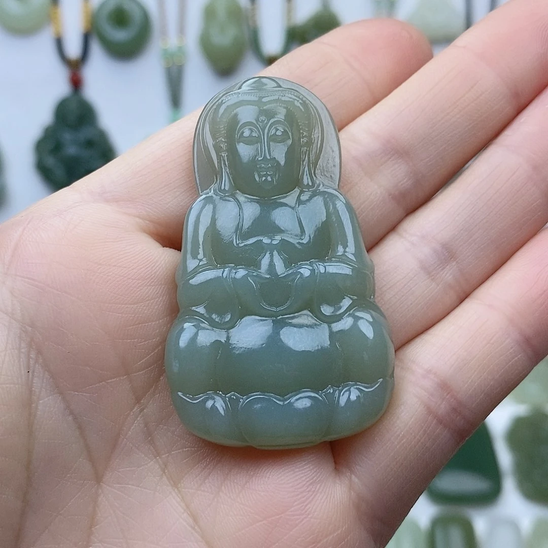 和田玉未镶嵌颈饰壹***话