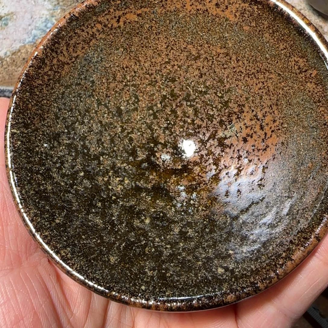 柴烧建盏茶盏茶杯80
