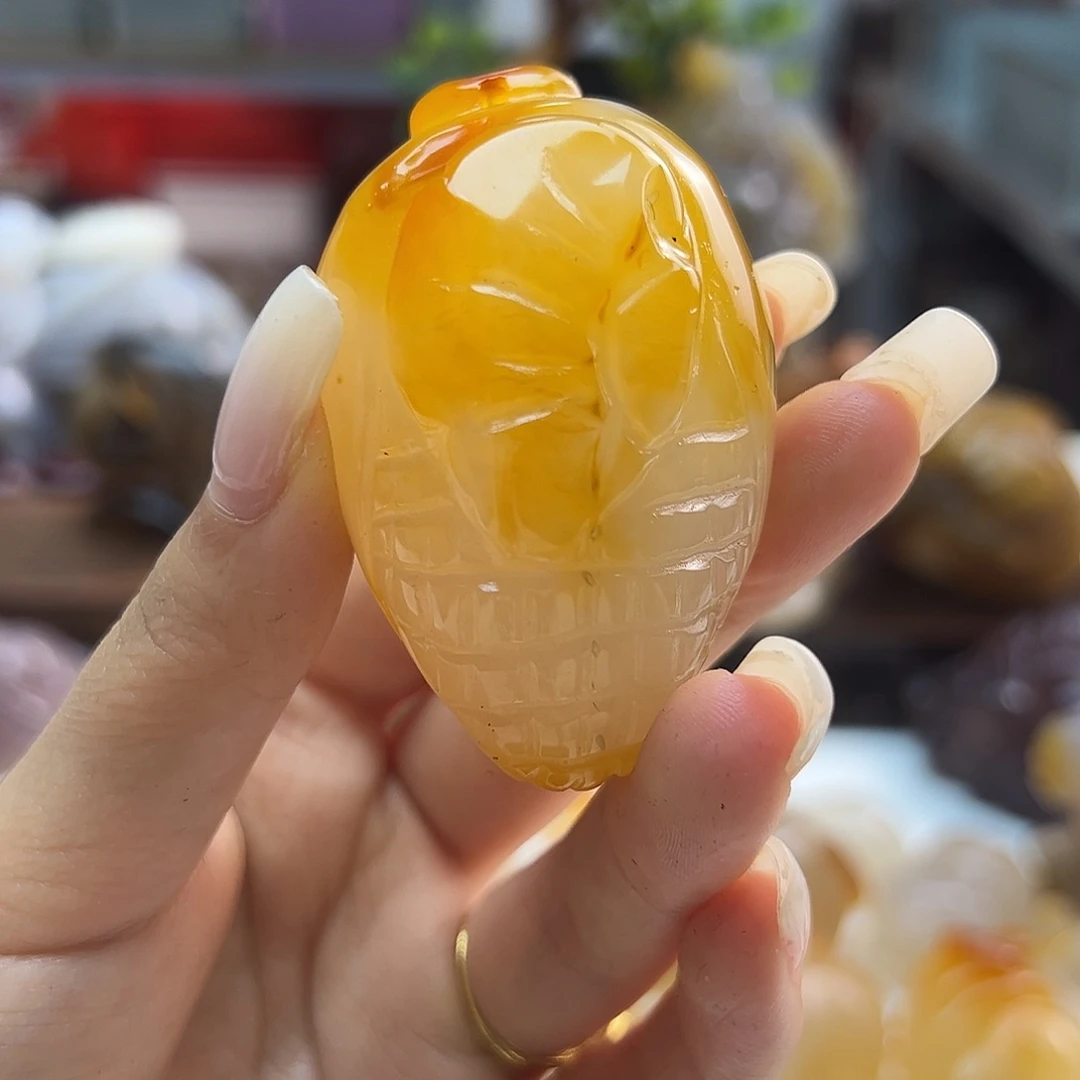 玛瑙/玉髓未镶嵌吊坠(不含链)