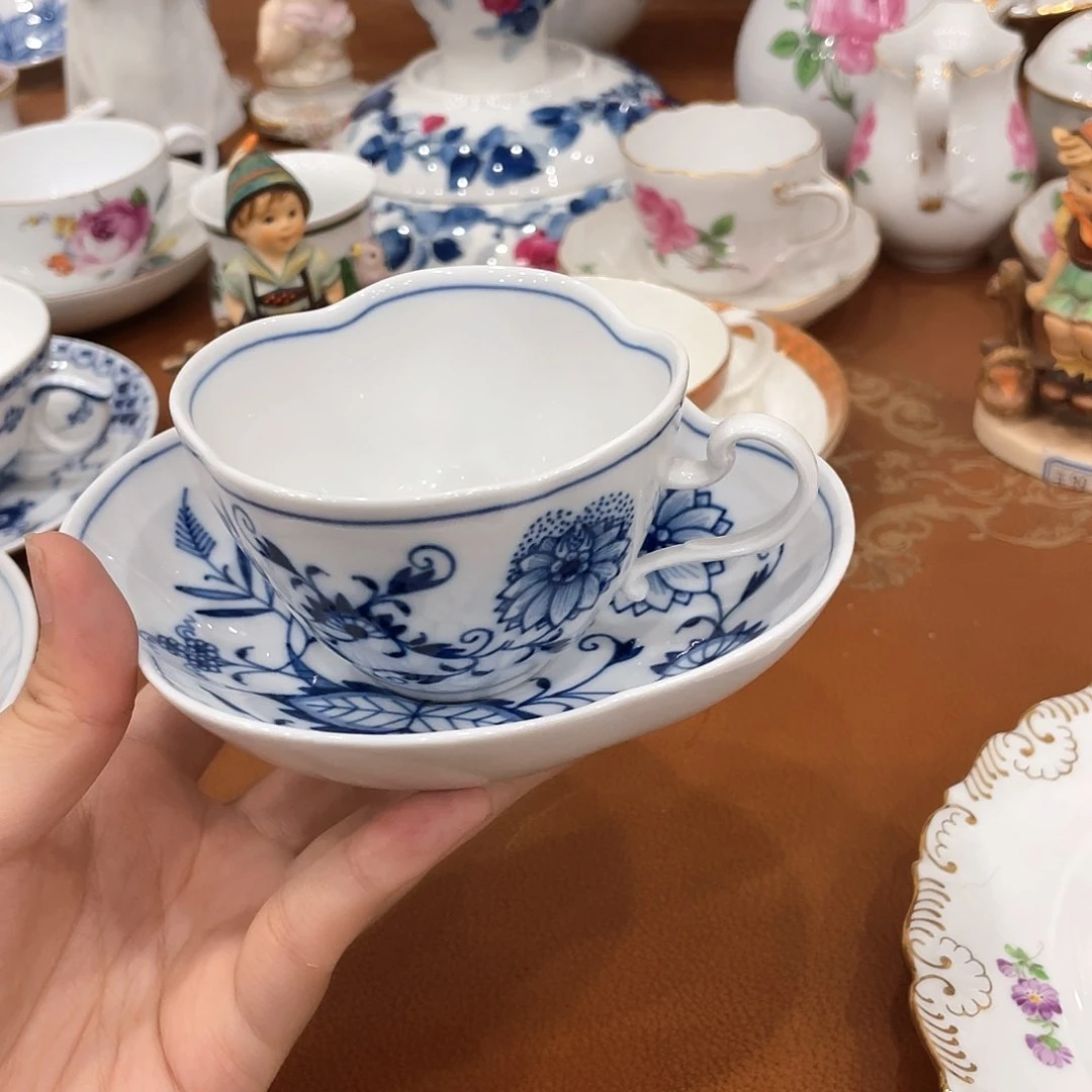 瓷片中古一等咖啡杯