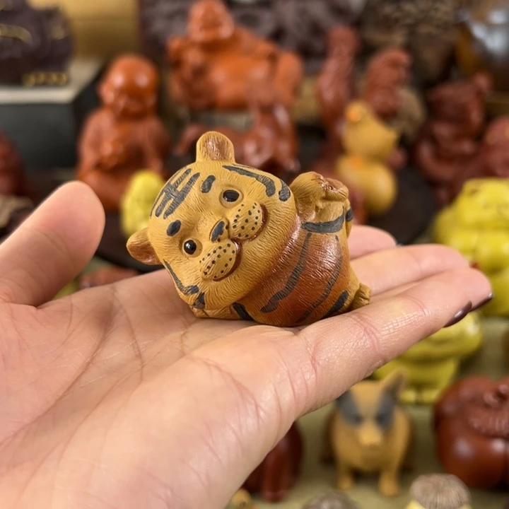紫砂茶宠紫砂老虎
