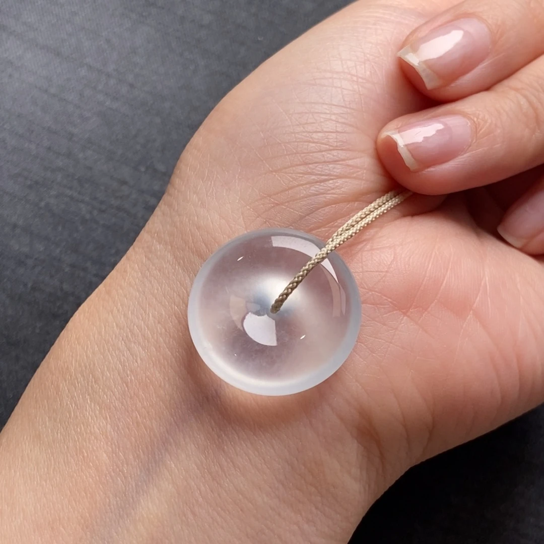 翡翠未镶嵌颈饰22.8-5.7