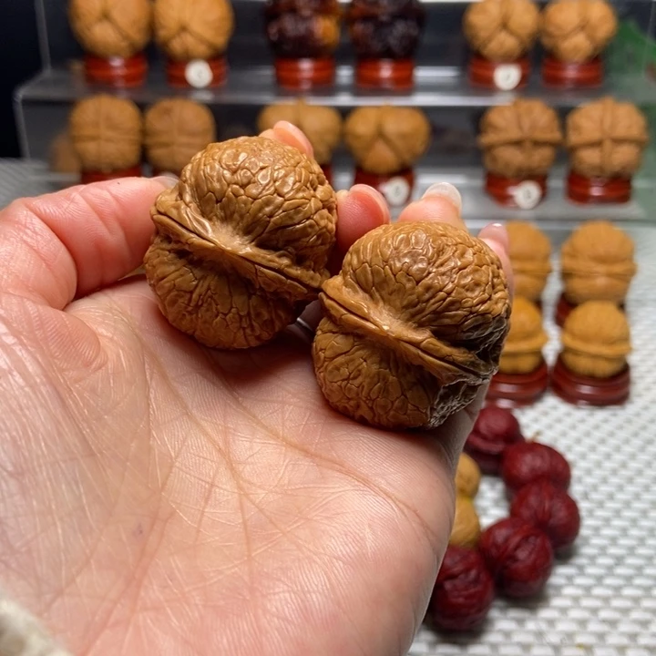 把件文玩核桃20黄金蟒