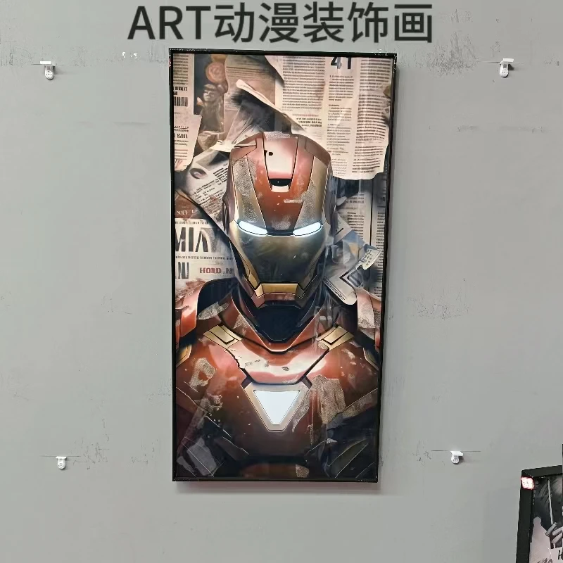 【漫威系列】钢铁侠家居卧室装饰挂画PVC30*60