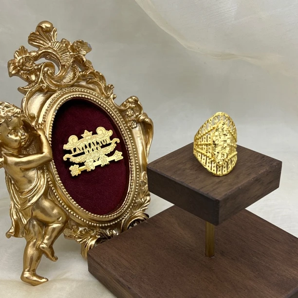 A播 9.02g 足金999戒指d