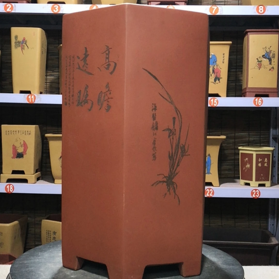 【闪购商品】紫砂花盆一***！