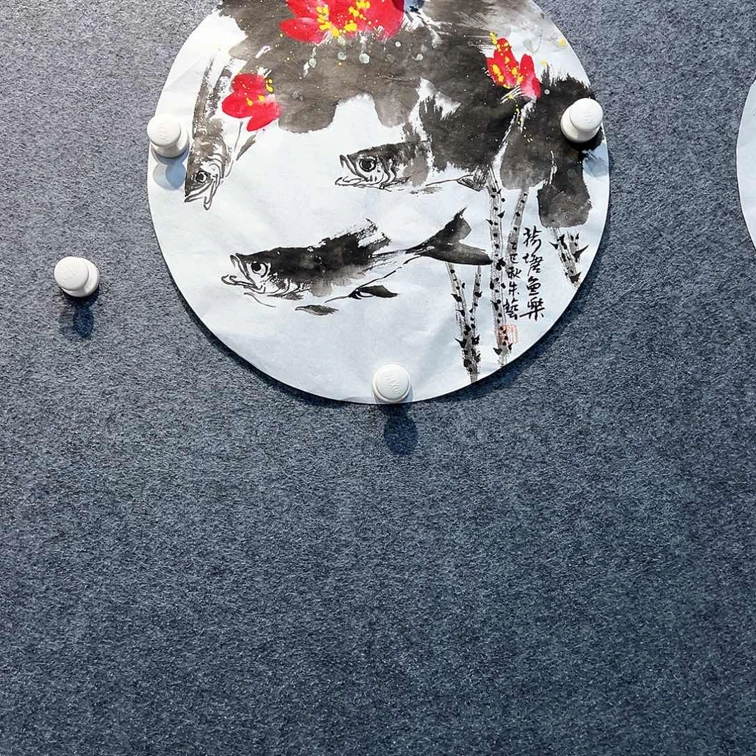 国画纯手绘系列画心