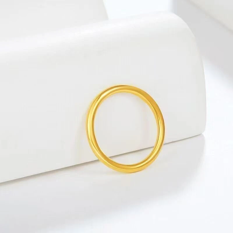 合金戒指 素圈闭口戒指 戒指闭口