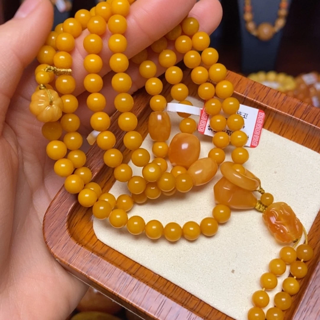 【闪购商品】蜜蜡手链未镶嵌手串