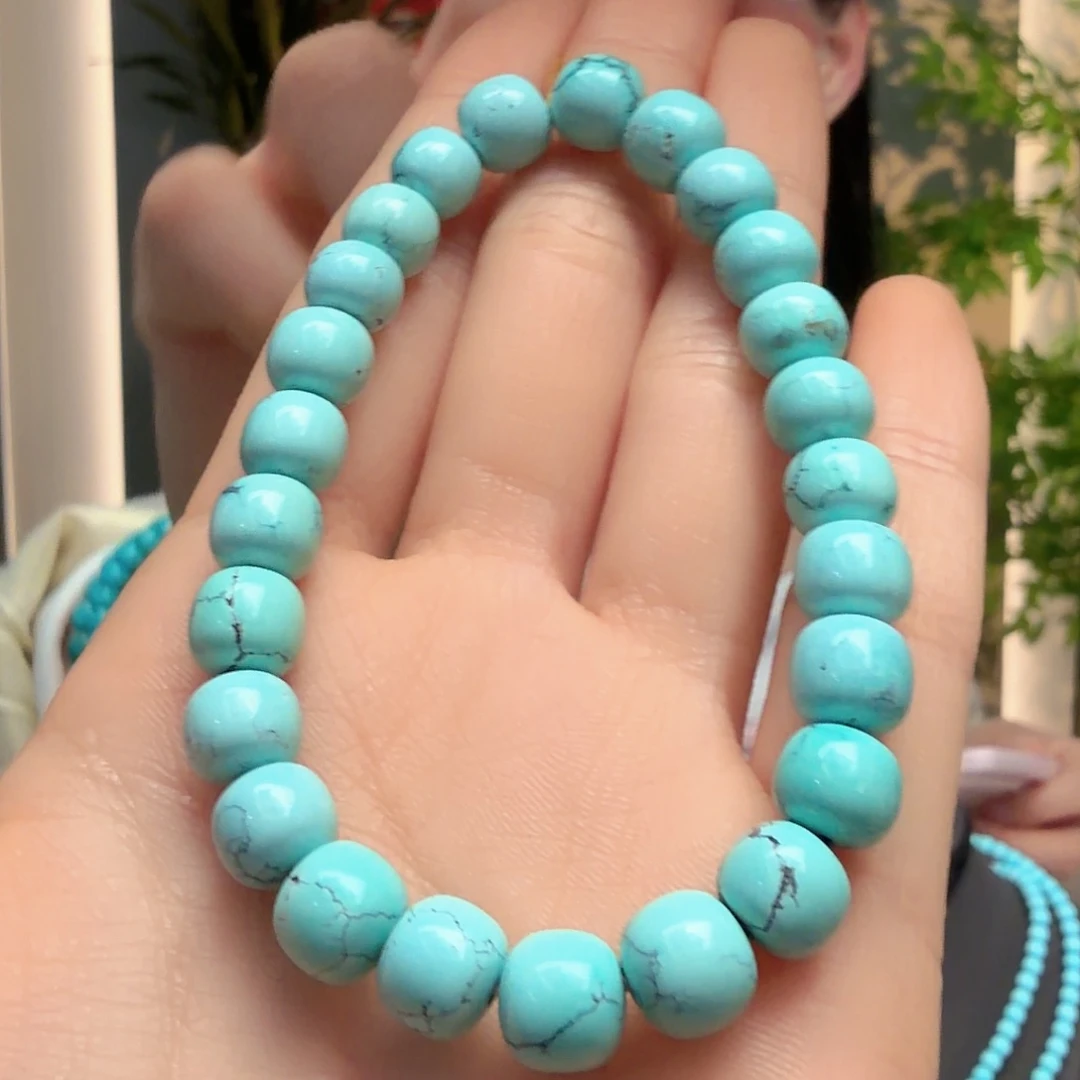 绿松石未镶嵌颈饰