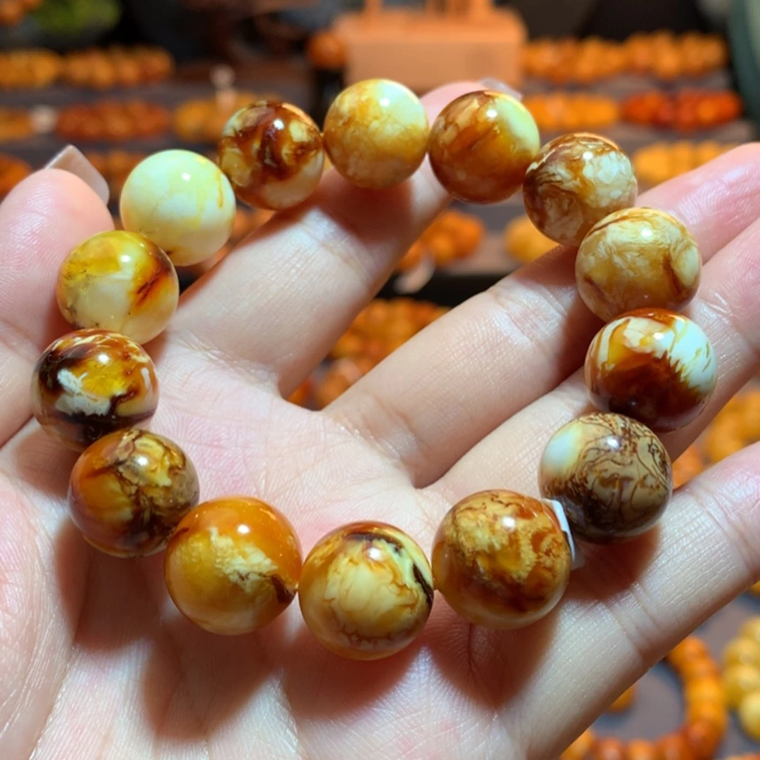 【闪购商品】手串蜜蜡未镶嵌蜜蜡手串