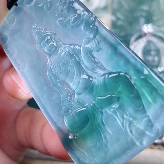 【闪购商品】翡翠颈饰未镶嵌天然翡翠