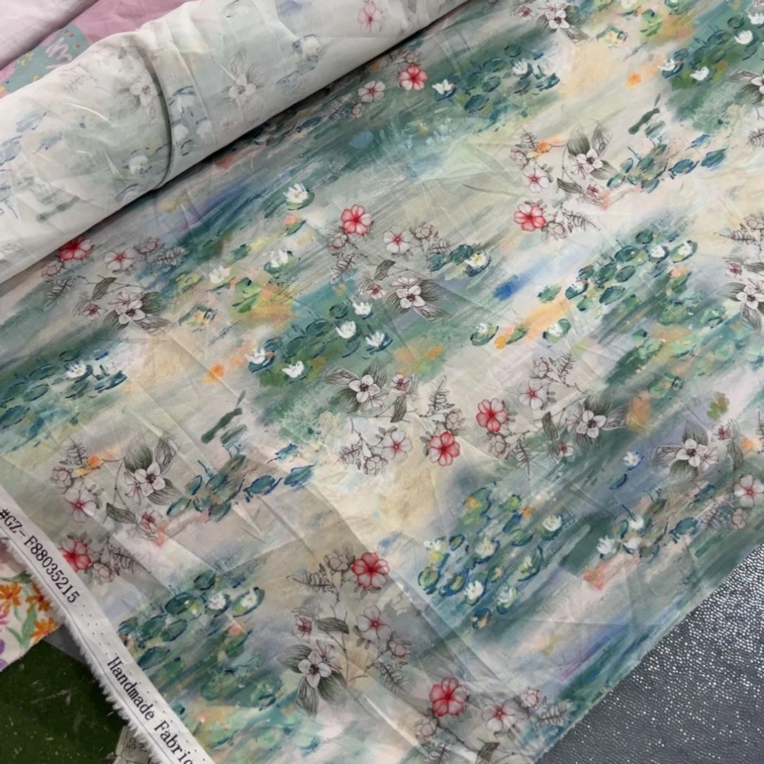 棉一米价纯棉60支高密斜纹1.5米宽果子D