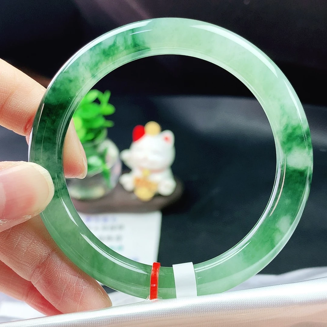 未镶嵌手镯翡翠55圆