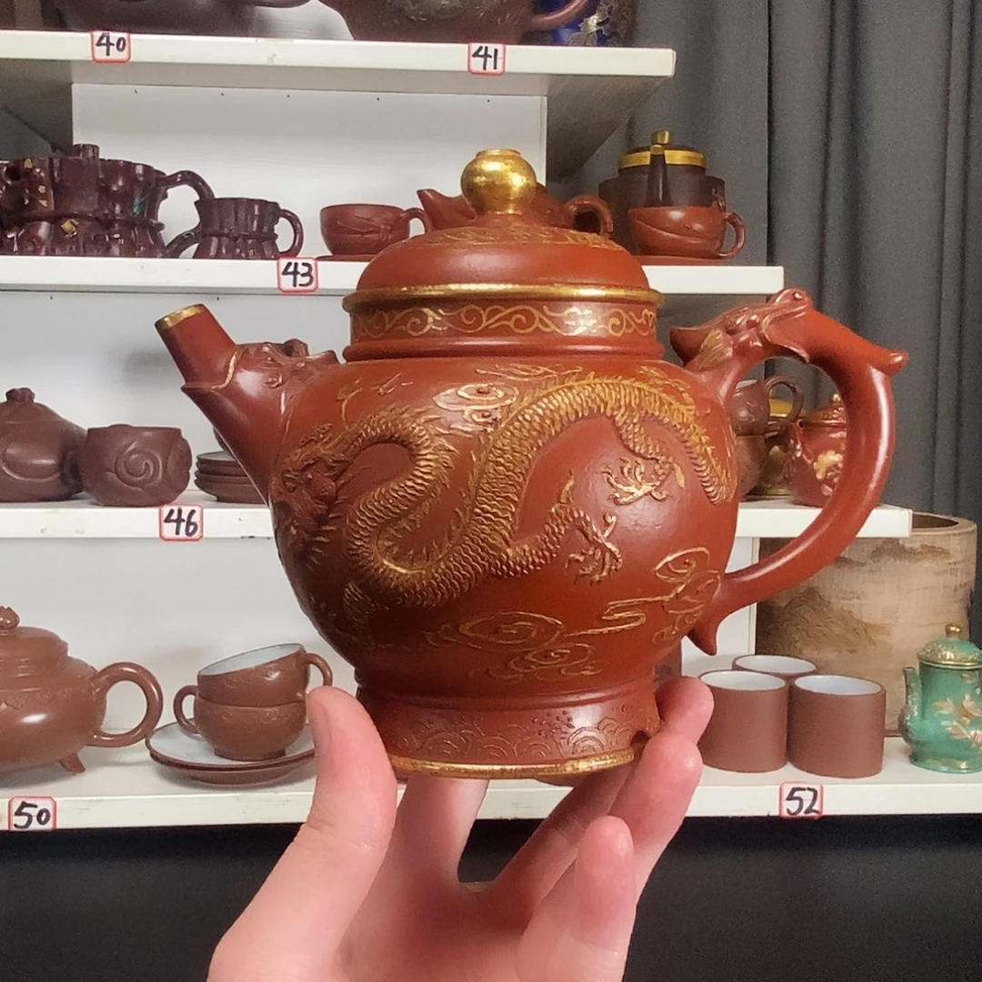 郁***山紫砂茶壶原矿原石