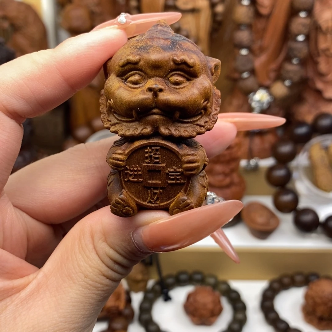 手串/手链檀香木迈索尔老山檀香谛听奶香，瑕