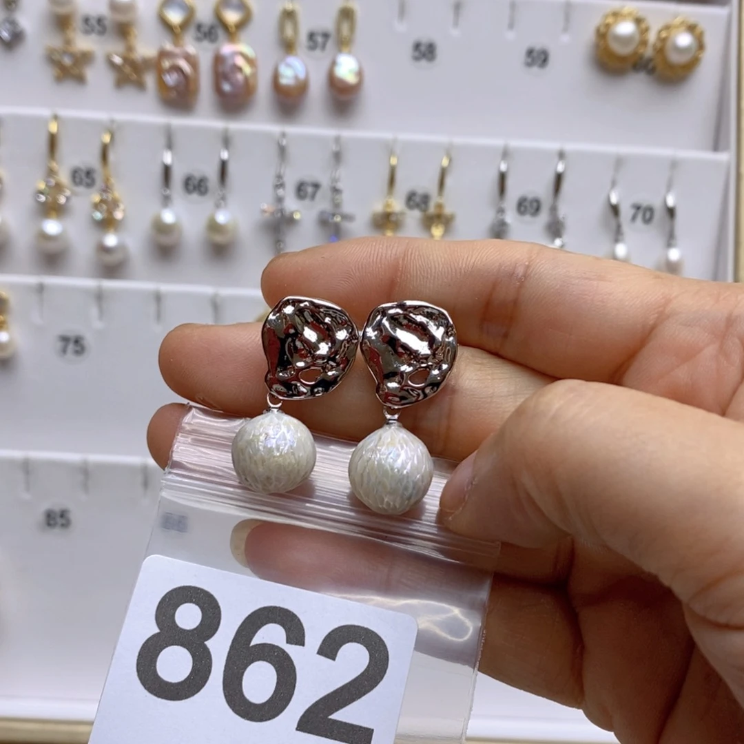 淡水珍珠颈饰银S925镶嵌862