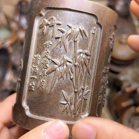 铜制文玩把玩物件