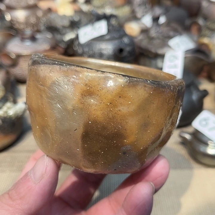 柴烧裸烧茶具福利684