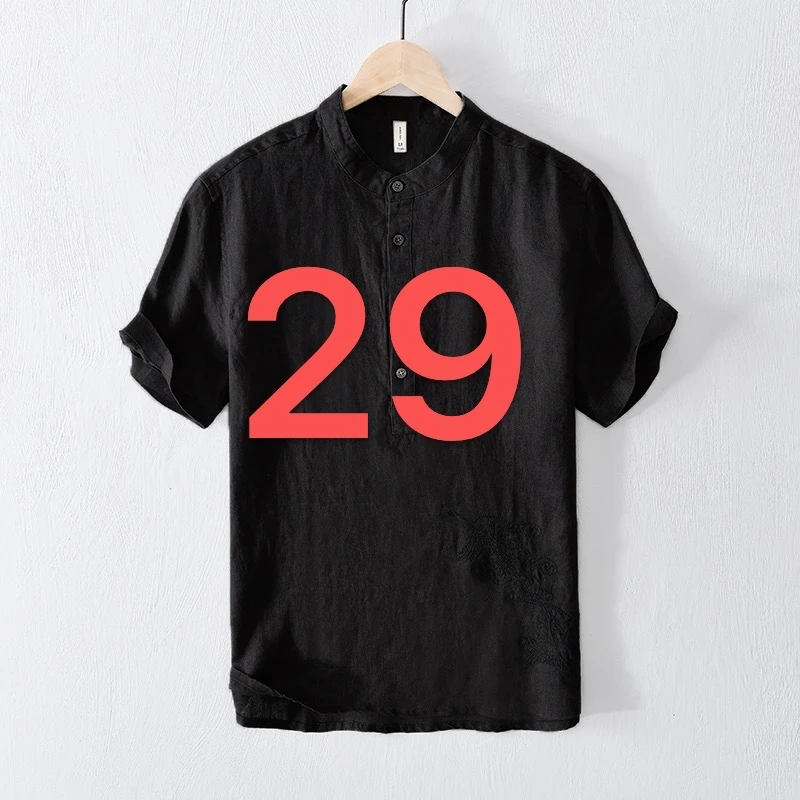 029运动休闲圆领半截袖