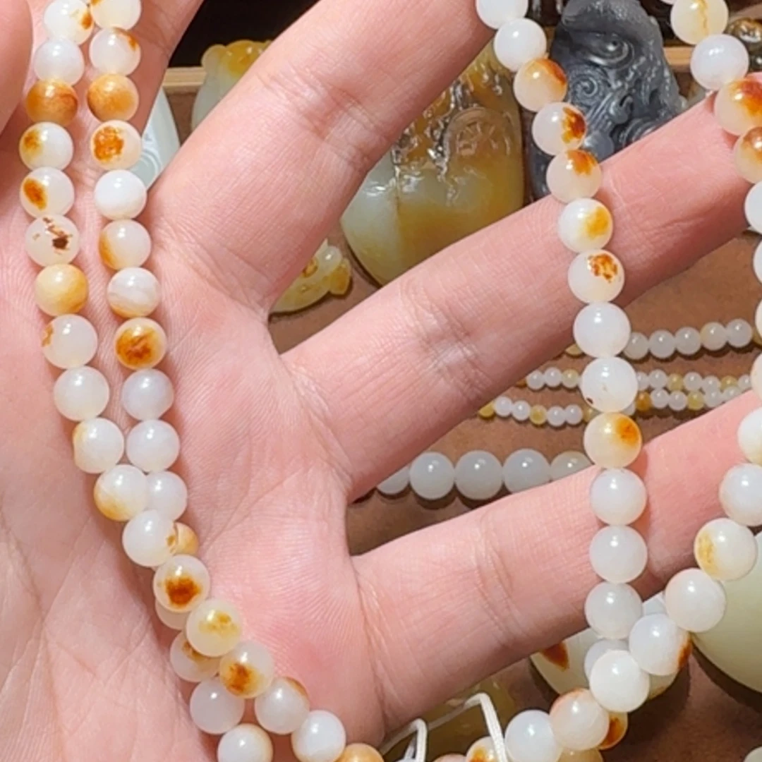 黎***哥和田玉未镶嵌挂件