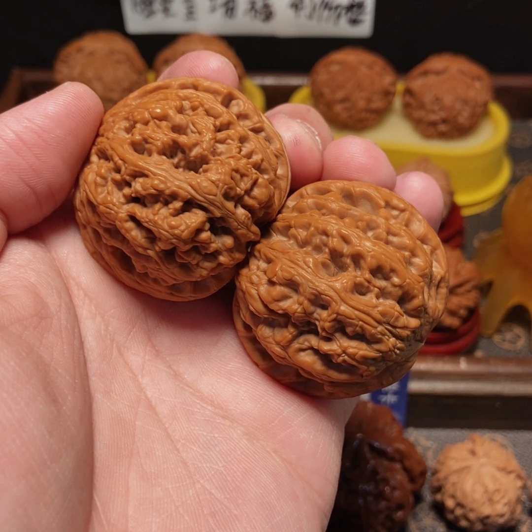 吊坠文玩核桃粗筋45尺4