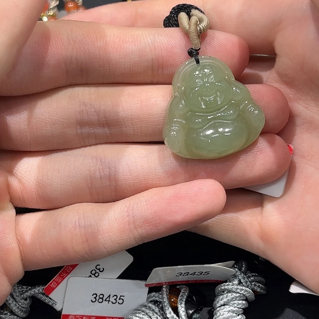 和田玉未镶嵌吊坠(不含链)