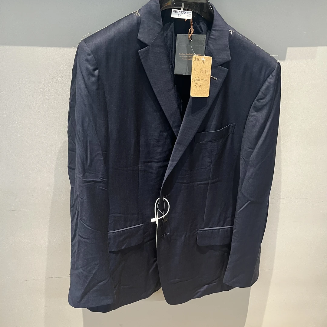 未使用 ZEGNA 160-180斤0816170杰尼亚套装JNY-0047/100%羊毛