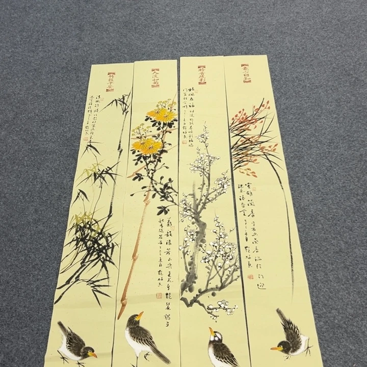 国画宣纸纯手绘字画