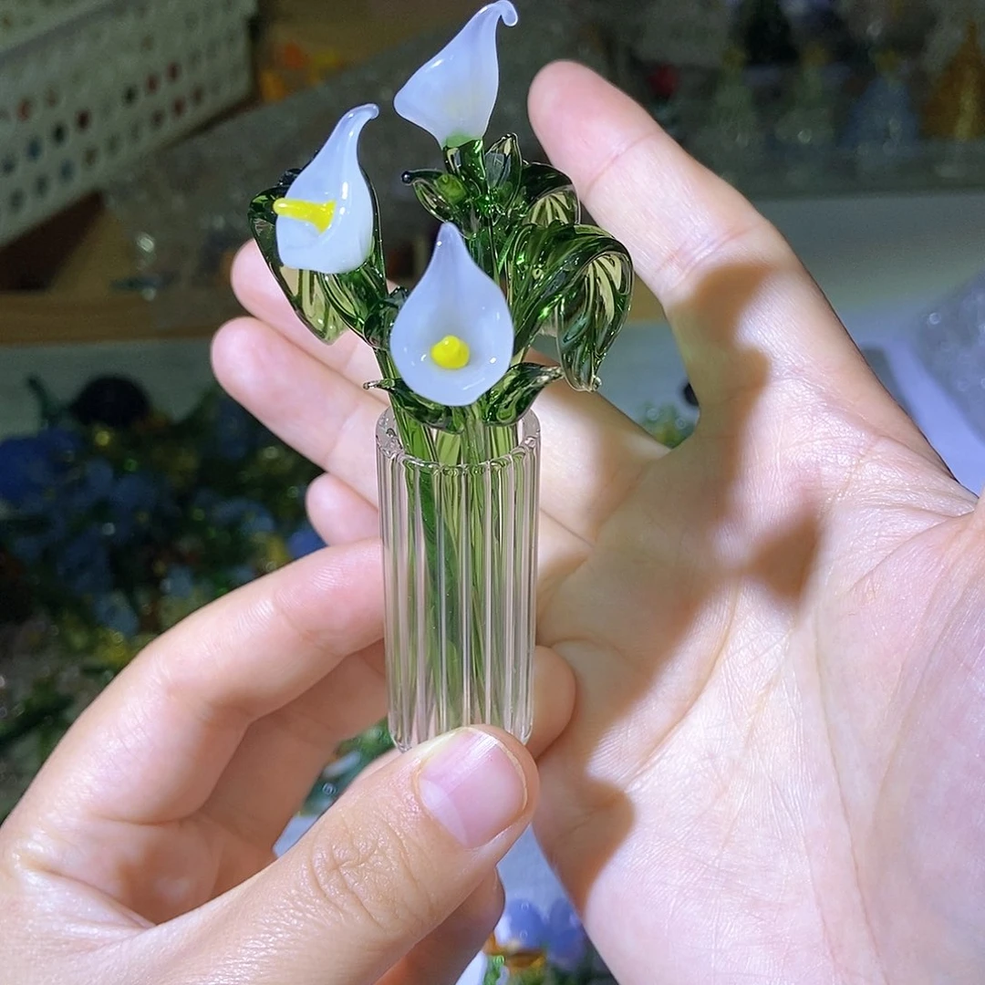 琉璃手工艺品马蹄莲