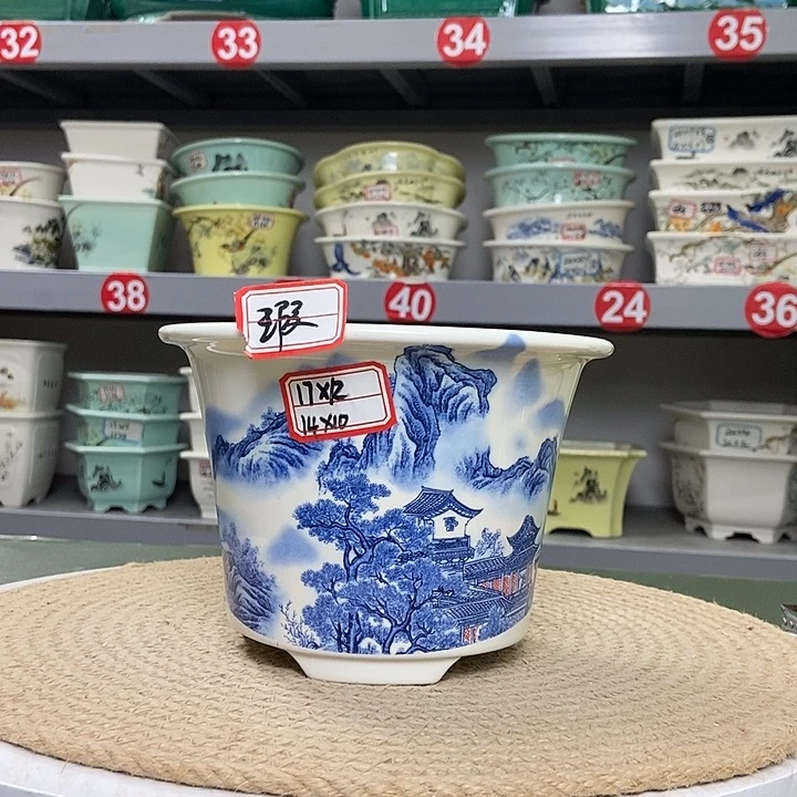 紫砂紫砂花盆0369