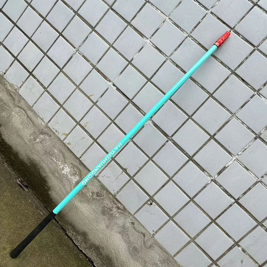 精品碳素特惠抄网杆超轻便携伸缩多功能定位