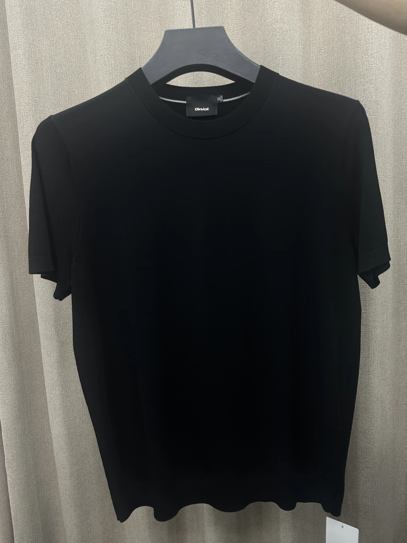 男士轻商务针织短袖