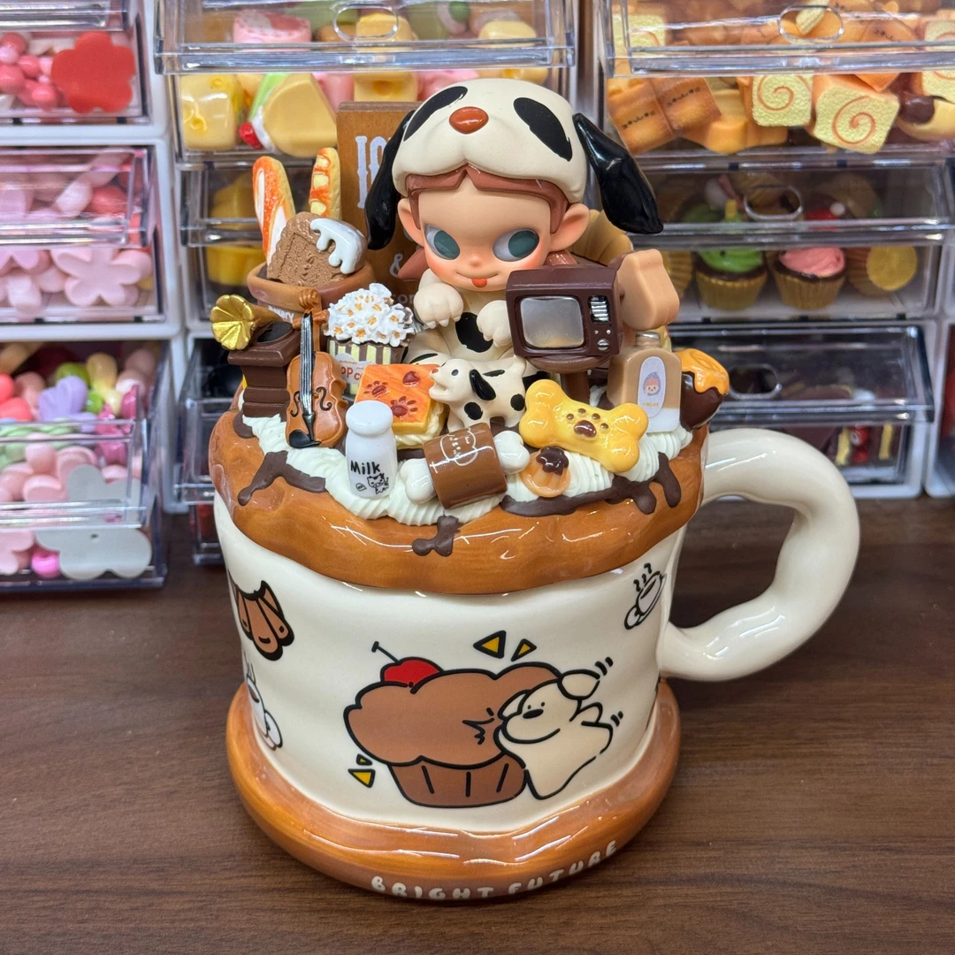 【主播代拆】PPMT重工奶油胶diy水杯手工创意礼物陶瓷摆件