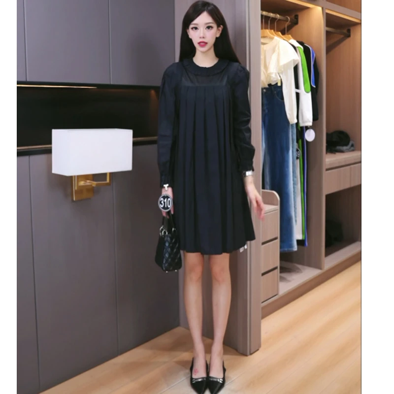 32250【哈系列】可爱花边领连衣裙HNL180